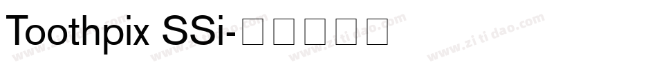 Toothpix SSi字体转换